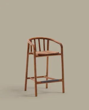 Turqueta outdoor barstool by Kave Home, a Outdoor Chairs for sale on Style Sourcebook