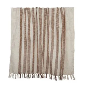 Montauk Cotton Throw 125x150cm Cocoa by Coast to Coast, a Throws for sale on Style Sourcebook
