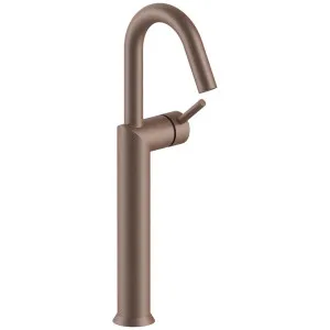 Fantini Nostromo Gooseneck Tall Basin Mixer - Matte Copper 42P91806WFZ by Fantini, a Kitchen Taps & Mixers for sale on Style Sourcebook