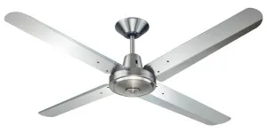 Hunter Pacific Typhoon 26 48" AC Ceiling Fan with Wall Control - Stainless Steel by Hunter Pacific, a Ceiling Fans for sale on Style Sourcebook
