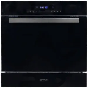 Artusi 60cm Built-in Dishwasher Black Glass ADW5608B by Artusi, a Dishwashers for sale on Style Sourcebook