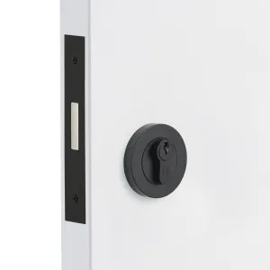Matt Black Euro Deadbolt Kit by Manovella, a Door Hardware for sale on Style Sourcebook