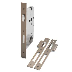 Aged Brass Euro Roller Mortice Lock 316SS (85mm Pitch 60mm Backset) by Manovella, a Door Hardware for sale on Style Sourcebook