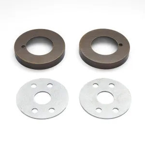 Aged Brass Large Rose Adaptor Kit - 65mm Diameter (Solid Brass) by Manovella, a Door Hardware for sale on Style Sourcebook
