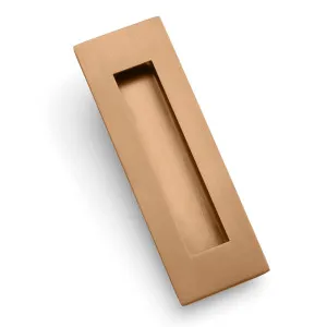 Brushed Bronze Sliding Door Flush Pull 150mm x 50mm by Manovella, a Door Hardware for sale on Style Sourcebook