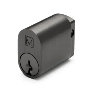 Gunmetal Oval 570 Cylinder by Manovella, a Door Hardware for sale on Style Sourcebook