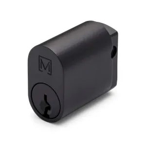 Matt Black Oval 570 Cylinder by Manovella, a Door Hardware for sale on Style Sourcebook