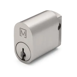 Brushed Nickel Oval 570 Cylinder by Manovella, a Door Hardware for sale on Style Sourcebook