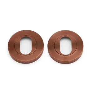 Sienna Bronze Oval Escutcheon (Pair) by Manovella, a Door Hardware for sale on Style Sourcebook