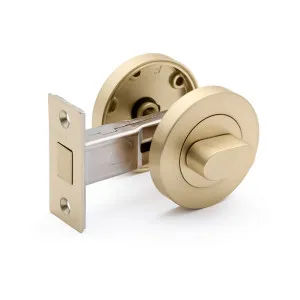 Satin Brass Privacy Turn & Bolt by Manovella, a Door Hardware for sale on Style Sourcebook