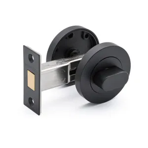 Matt Black Privacy Turn & Bolt by Manovella, a Door Hardware for sale on Style Sourcebook