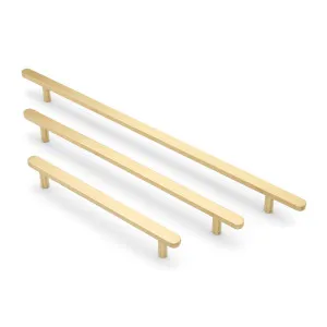 Brushed Brass Oval Profile Appliance/Door Pull - Imogen by Manovella, a Door Hardware for sale on Style Sourcebook