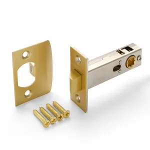 Passage Latch 60mm Backset With D-Strike (Various Finishes) by Manovella, a Door Hardware for sale on Style Sourcebook