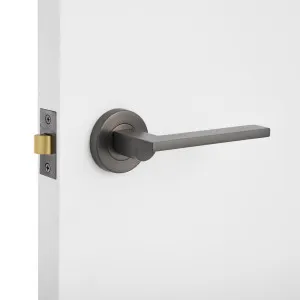 Gunmetal Passage Door Handle - Hamilton by Manovella, a Door Hardware for sale on Style Sourcebook