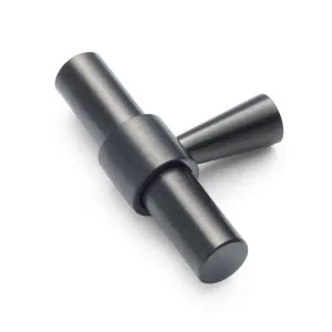 Gunmetal Timeless T-Bar - Cora by Manovella, a Cabinet Hardware for sale on Style Sourcebook