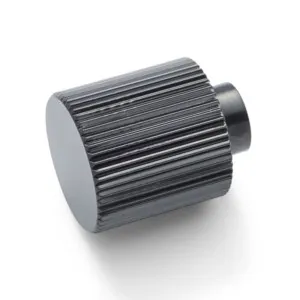 Gunmetal Fluted Knob - Rhea by Manovella, a Cabinet Hardware for sale on Style Sourcebook