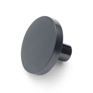 Gunmetal Round Profile Cabinet Knob - Olivia by Manovella, a Cabinet Hardware for sale on Style Sourcebook