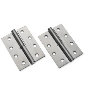 Gunmetal Lift Off Left Hand Hinge (Pair) 100mm x 75mm by Manovella, a Door Hardware for sale on Style Sourcebook