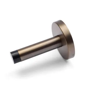 Aged Brass Wall Mounted Straight Door Stop by Manovella, a Door Hardware for sale on Style Sourcebook