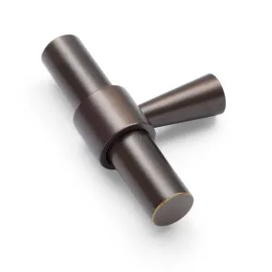 Aged Brass Timeless T-Bar - Cora by Manovella, a Cabinet Hardware for sale on Style Sourcebook