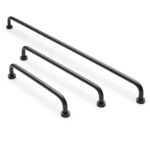 Matt Black Arched Pull - Daphne by Manovella, a Cabinet Hardware for sale on Style Sourcebook