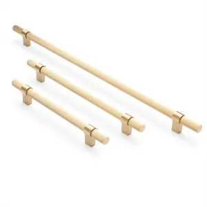 Brushed Brass Fluted Pull - Cassandra by Manovella, a Cabinet Hardware for sale on Style Sourcebook