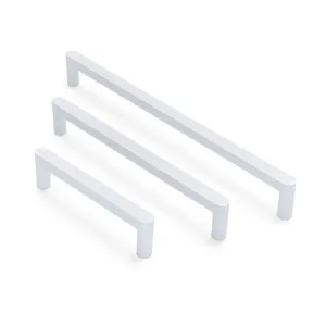 White Straight Profile Cabinet Pull - Clio by Manovella, a Cabinet Hardware for sale on Style Sourcebook