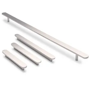 Brushed Nickel Oval Profile Cabinet Pull - Imogen by Manovella, a Cabinet Hardware for sale on Style Sourcebook