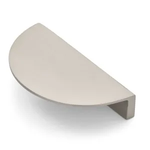 Brushed Nickel Half Moon Cabinet Pull - Iris by Manovella, a Cabinet Hardware for sale on Style Sourcebook