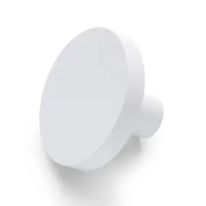 White Round Profile Cabinet Knob - Olivia by Manovella, a Cabinet Hardware for sale on Style Sourcebook