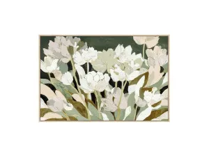Where Flowers Gather Wall Art Canvas 80cm x 120cm by Luxe Mirrors, a Prints for sale on Style Sourcebook