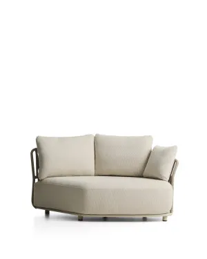Osani outdoor corner sofa by Kave Home, a Outdoor Sofas for sale on Style Sourcebook