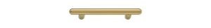 Puerto Cabinet Pull - Brushed Gold PVD - 128mm by Iver, a Cabinet Hardware for sale on Style Sourcebook
