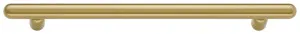 Puerto Cabinet Pull - Brushed Gold PVD - 256mm by Iver, a Cabinet Hardware for sale on Style Sourcebook