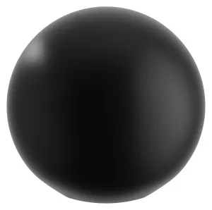 Puerto Cupboard Knob - Matt Black - D38xP35mm by Iver, a Cabinet Hardware for sale on Style Sourcebook