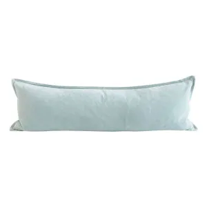 Evelyn Feather Fill Cushion 120x40cm in Sky by OZ Design, a Cushions, Decorative Pillows for sale on Style Sourcebook