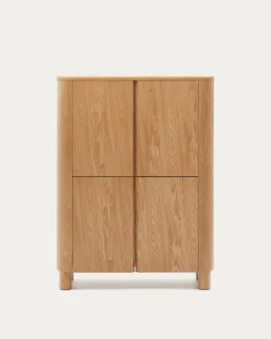 Salaya tall sideboard ash plywood FSC Mix Credit, 100 x 134 cm by null, a Sideboards, Buffets & Trolleys for sale on Style Sourcebook