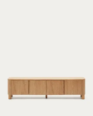 Salaya TV stand ash plywood FSC Mix Credit, 200 cm x 52 cm by null, a Sideboards, Buffets & Trolleys for sale on Style Sourcebook