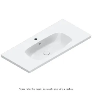 Catalano Alvea 1000x460 Wall Hung Basin Gloss White No Taphole 0621010001 by Catalano, a Basins for sale on Style Sourcebook