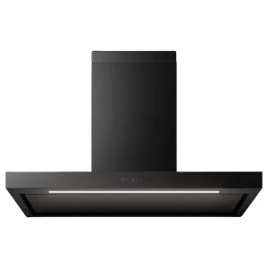 Falmec 90cm Plane PLUS Wall Canopy Rangehood Matte Black F5PB90B2 by Falmec, a Rangehoods for sale on Style Sourcebook