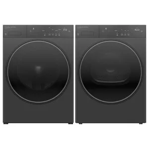 Fisher & Paykel Series 5 12kg Contemporary Front Load Washer & 10kg Heat Pump Dryer Laundry Package Graphite WH1260PG5DH1060PG5 by Fisher & Paykel, a Washing Machines & Dryers for sale on Style Sourcebook