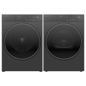 Fisher & Paykel Series 5 9kg Contemporary Front Load Washer & 8kg Heat Pump Dryer Laundry Package Graphite WH9060PG5DH8060PG5 by Fisher & Paykel, a Washing Machines & Dryers for sale on Style Sourcebook