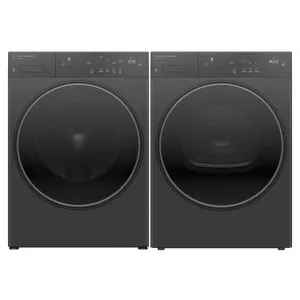 Fisher & Paykel Series 5 10kg Contemporary Front Load Washer & 8kg Heat Pump Dryer Laundry Package Graphite WH1060PG5DH8060PG5 by Fisher & Paykel, a Washing Machines & Dryers for sale on Style Sourcebook