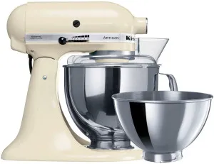 KitchenAid KSM160 Artisan Stand Mixer Almond Cream 5KSM160PSAAC - 93405 by KitchenAid, a Small Kitchen Appliances for sale on Style Sourcebook