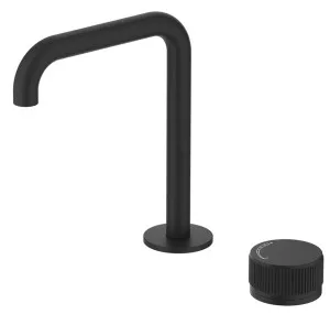 Mica Fluted Soft-Square Hob Basin Mixer Set by Bella Vista, a Bathroom Taps & Mixers for sale on Style Sourcebook