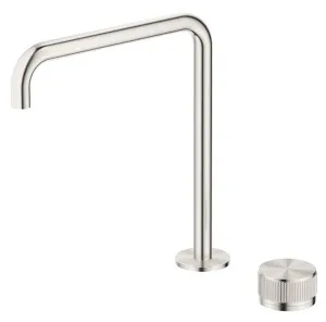 Mica Fluted Soft-Square Hob Sink/Basin Mixer Set by Bella Vista, a Bathroom Taps & Mixers for sale on Style Sourcebook
