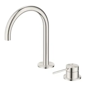 Mica Gooseneck Hob Basin Mixer Set by Bella Vista, a Bathroom Taps & Mixers for sale on Style Sourcebook
