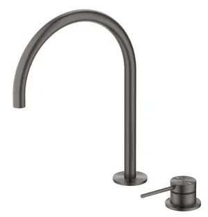 Mica Gooseneck Hob Sink/Basin Mixer Set by Bella Vista, a Bathroom Taps & Mixers for sale on Style Sourcebook