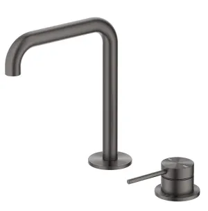 Mica Soft-Square Hob Basin Mixer Set by Bella Vista, a Bathroom Taps & Mixers for sale on Style Sourcebook