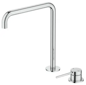 Mica Soft-Square Hob Sink/Basin Mixer Set by Bella Vista, a Bathroom Taps & Mixers for sale on Style Sourcebook